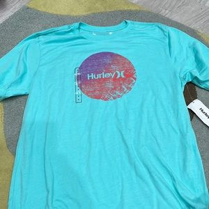 Hurley light blue men’s small T-shirt, never worn